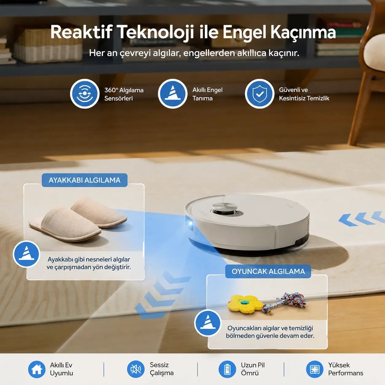 Roborock S8 Pro Plus Akıllı Robot Süpürge